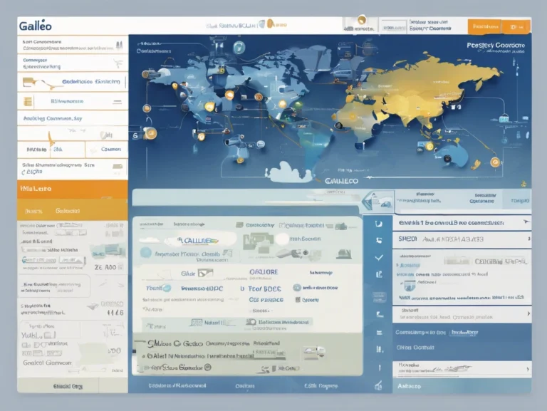 A travel professional using the Galileo GDS system, learning to book flights and manage travel services from beginner to advanced level.