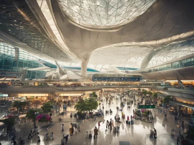 Traveler exploring the top 20 airports in Asia, highlighting modern amenities and global connectivity for unforgettable travel experiences.